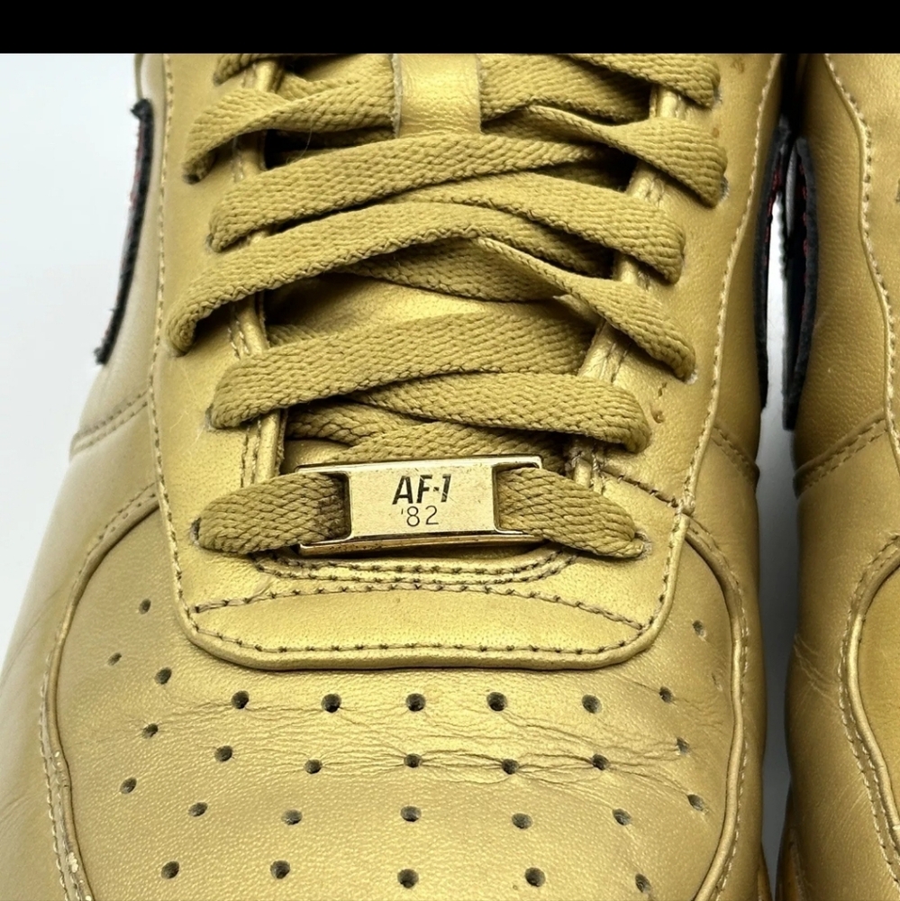 Barkley air force 1 size 9 gold af1 rare - Picture 5 of 10